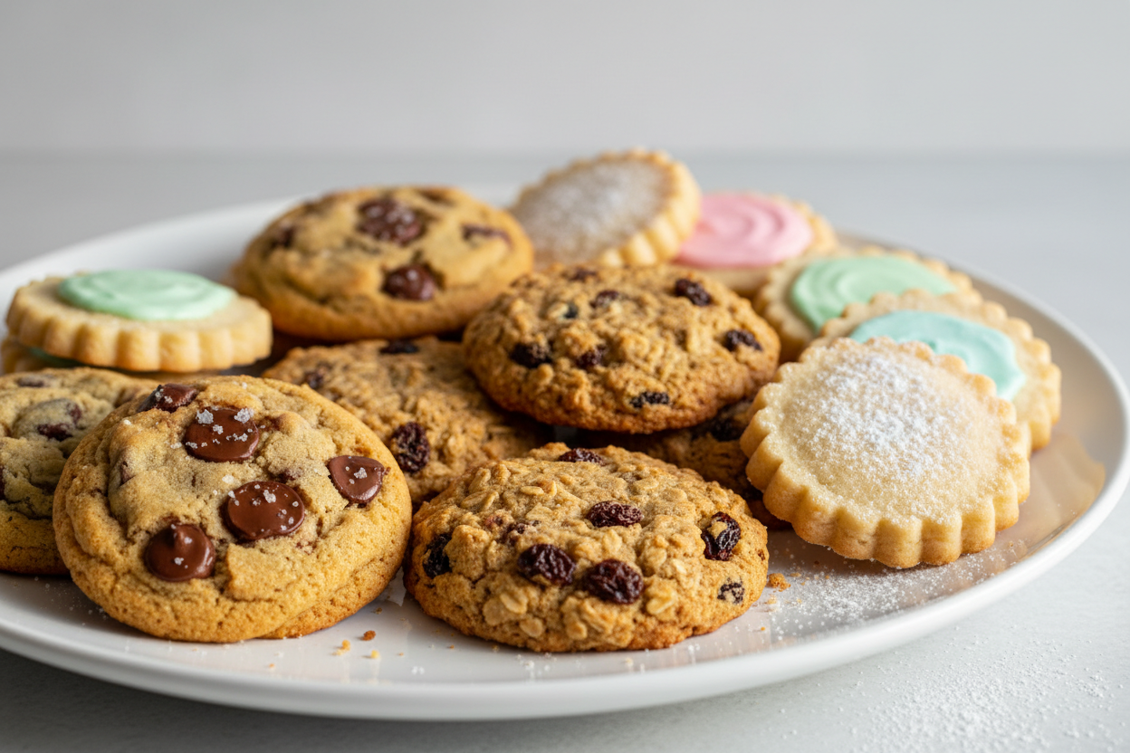 Delicious homemade cookies